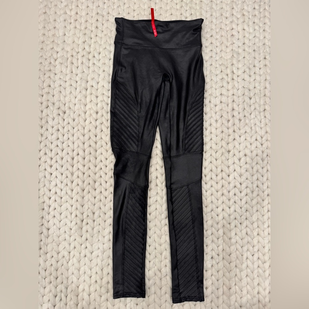 SPANX moto leggings size XS